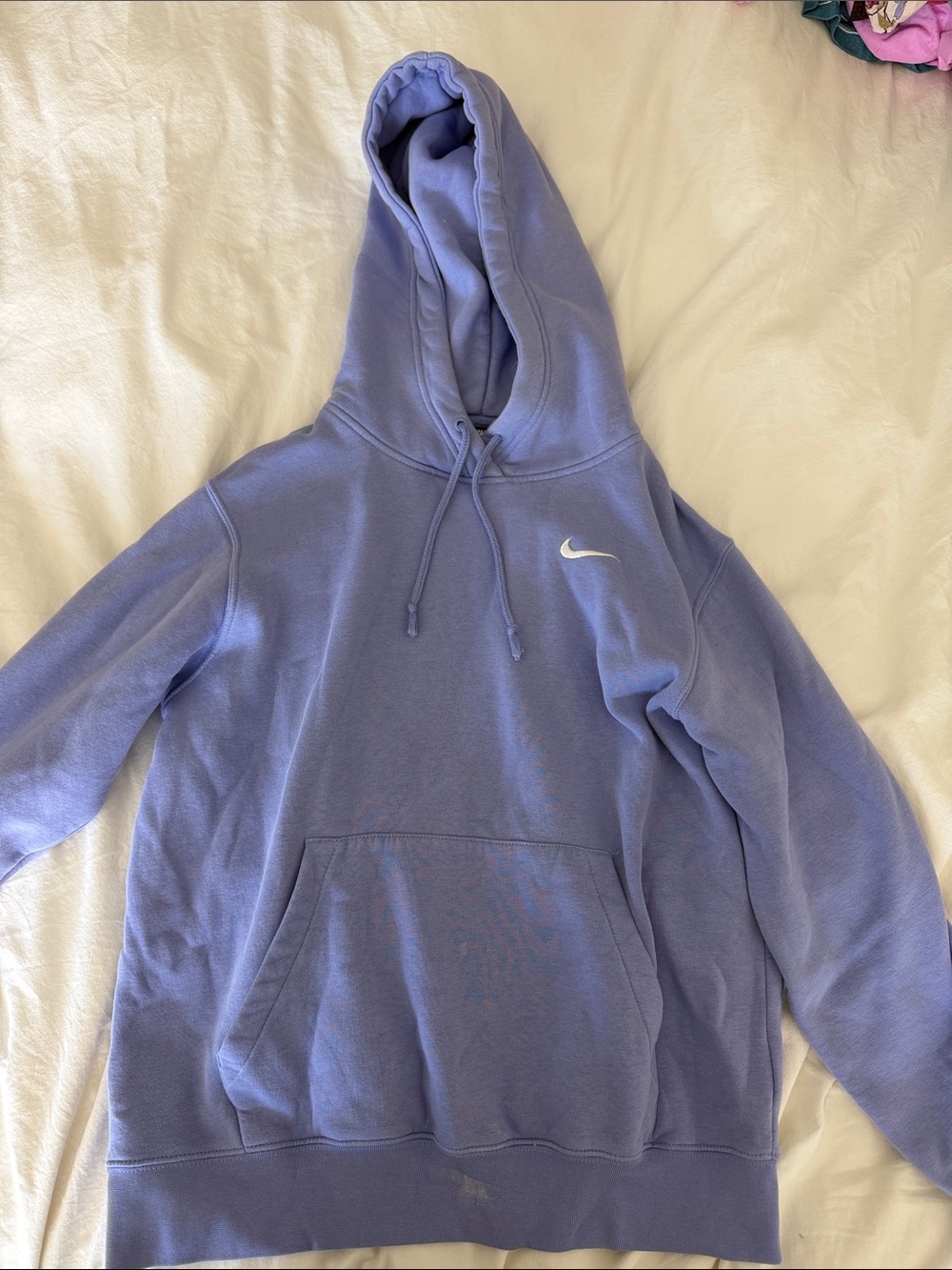 Nike Lavender Fleece Pullover Hoodie